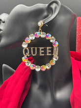 Queen's Radiance Crystal Earrings